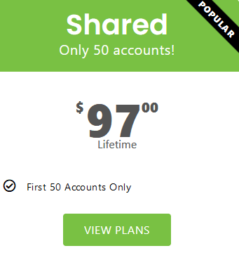 Shared Hosting Special