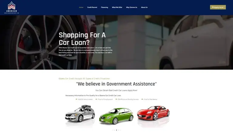 Obama Car Credit Auto Loans